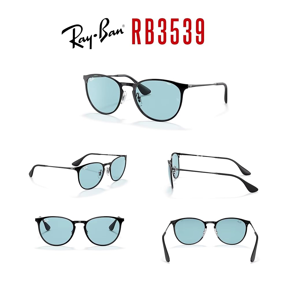 Amazon.com: Ray-Ban RB3539 002/Q2 54MM Black/Plastic Lens